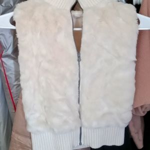 Girls Faux Fur Vest
